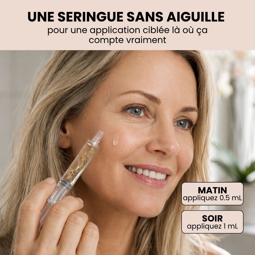 Sérum coréen liftant aux peptides de soie