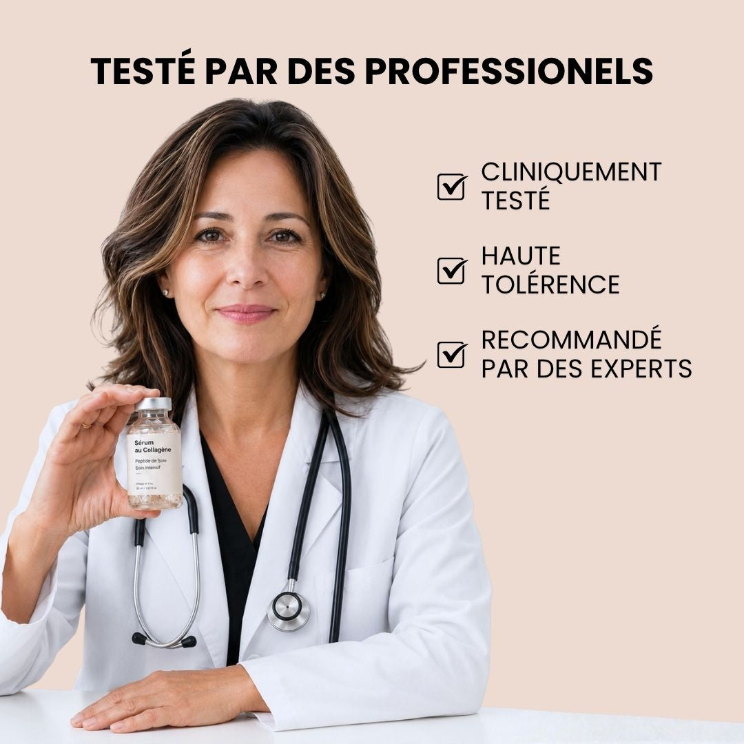 Sérum coréen liftant aux peptides de soie