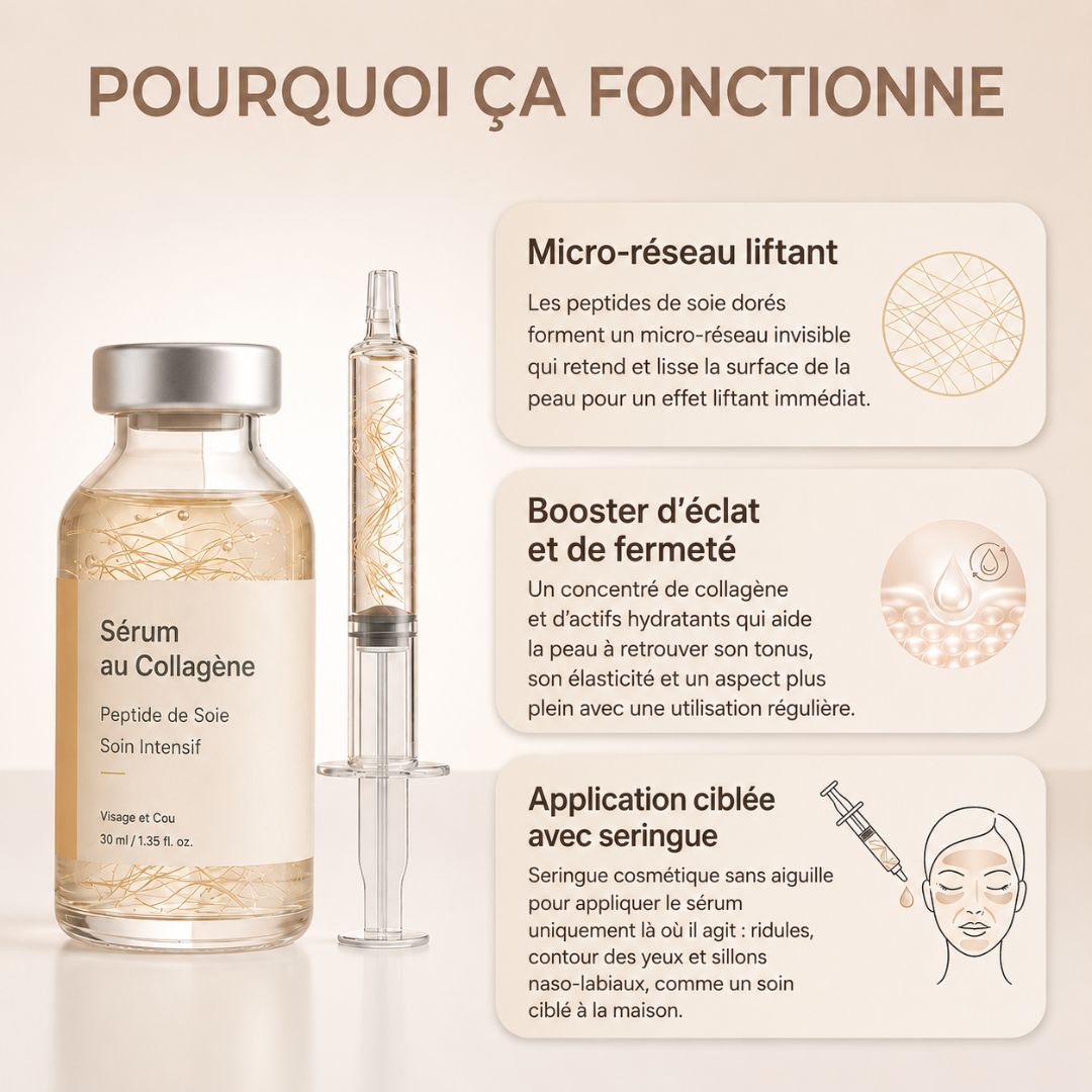Sérum coréen à effet liftant dès la première application