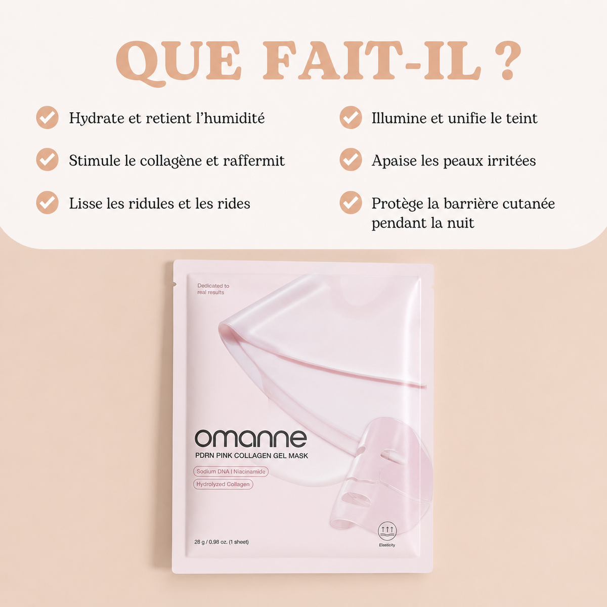 Masque éclat collagène 2.0
