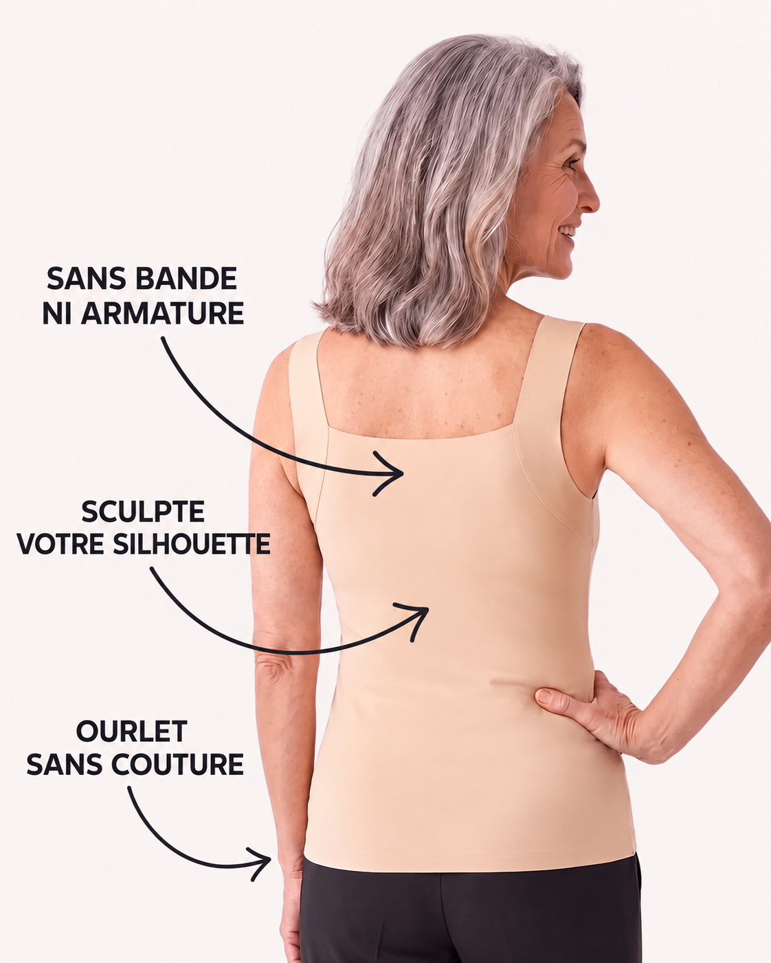 Débardeur avec soutien-gorge intégré